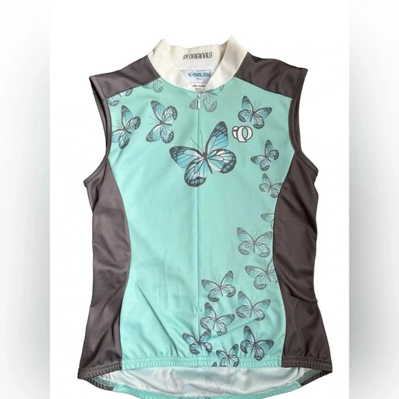 Pearl Izumi PI Originals Butterfly Zip Cycling Jersey Sleeveless Women’s Size S - Picture 8 of 11
